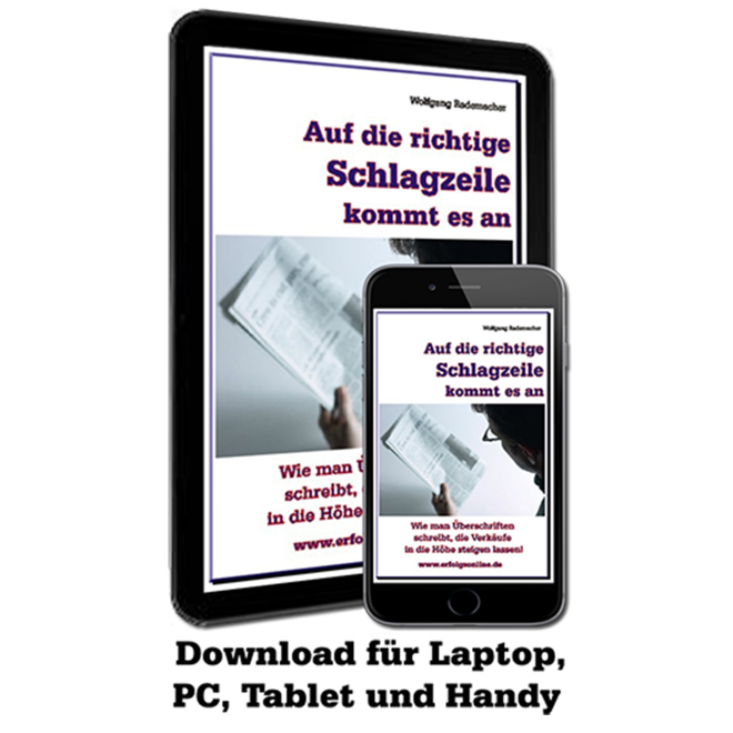 Auf die richtige Schlagzeile kommt es an (Download)