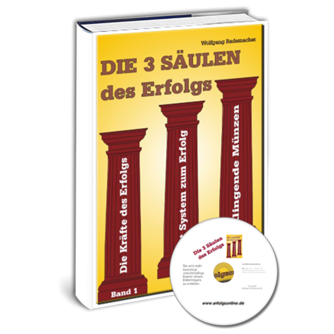 Die 3 Säulen des Erfolgs - 3 Bände (gebundenes Buch)