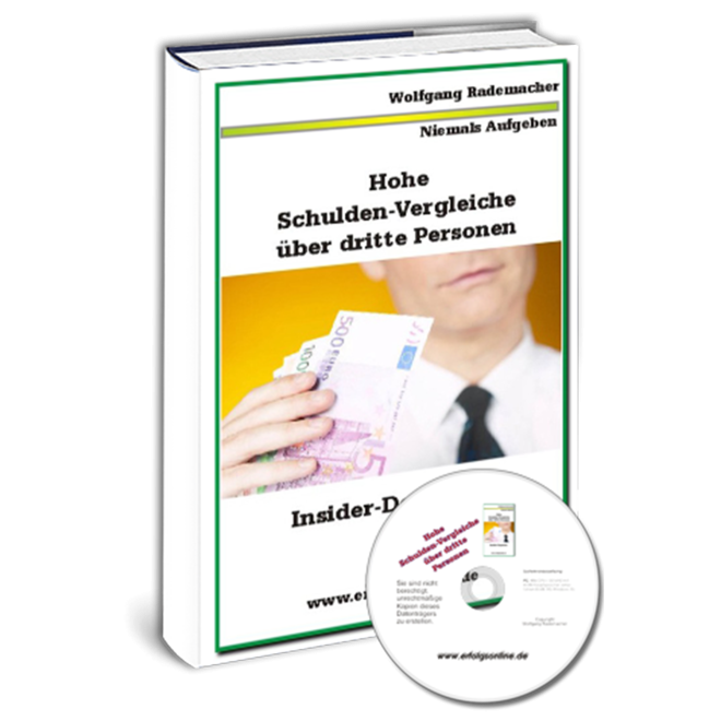 Hohe Schulden-Vergleiche über dritte Personen (gebundenes Buch)