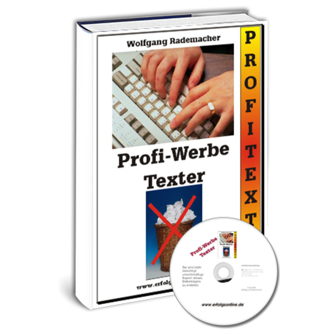 Profi-Werbe-Texter (gebundenes Buch mit CD-ROM)