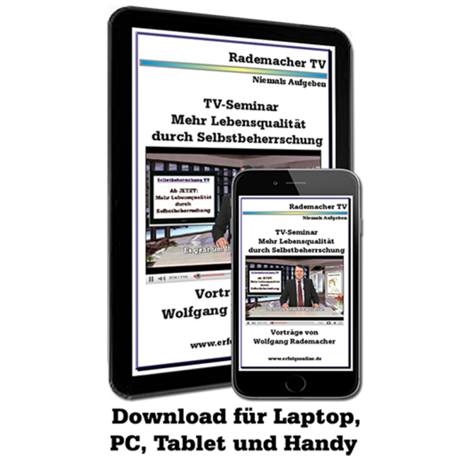 Selbstbeherrschung TV (Online-Seminar)
