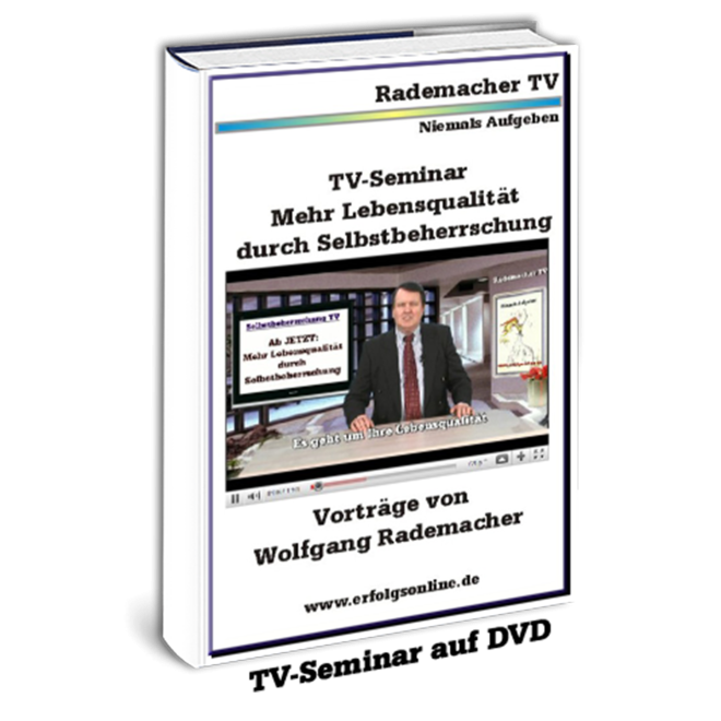 Selbstbeherrschung TV (Vortragsdepesche mit DVD)