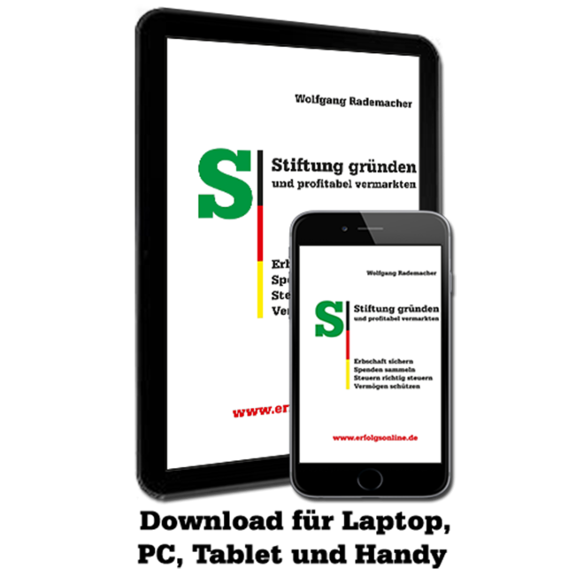 Stiftung gründen und profitabel vermarkten (Download)