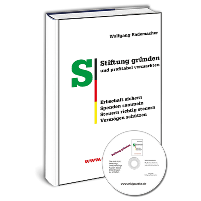 Stiftung gründen und profitabel vermarkten (gebundenes Buch)