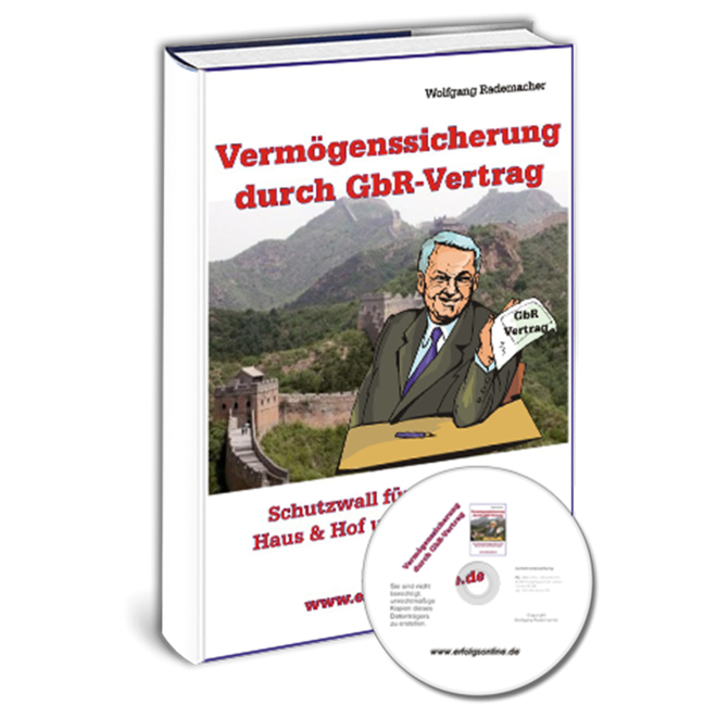 Vermögenssicherung durch GbR-Vertrag (gebundenes Buch)