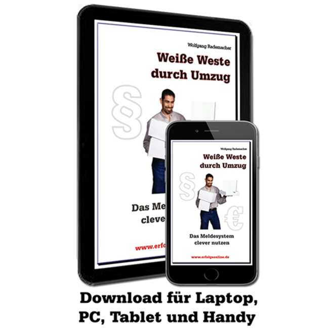 Weiße Weste durch Umzug (Download)
