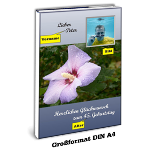 Das persönliche Geburtstagsbuch (gebundenes Buch)
