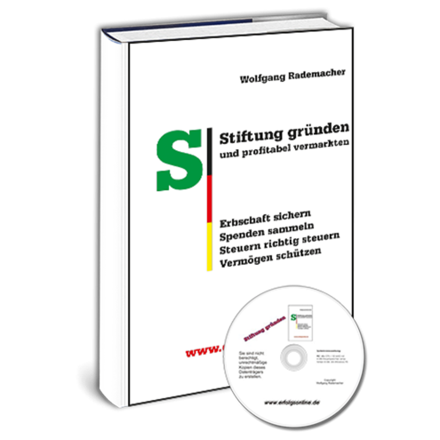 Stiftung gründen und profitabel vermarkten (gebundenes Buch)